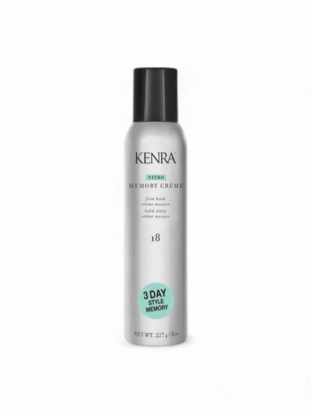 Kenra Nitro Memory Crème 18 - Silver Styling Mousse for Firm Hold NEW